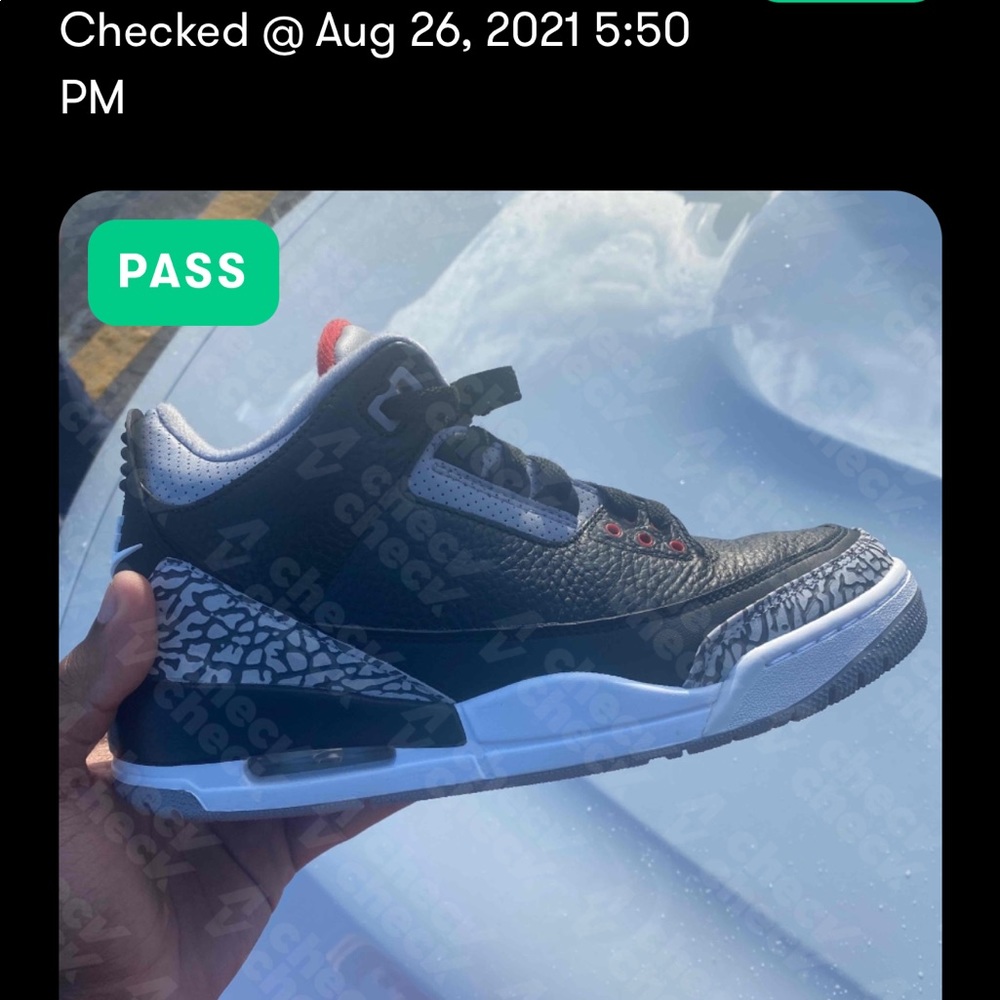 Air Jordan 3 Black Cement